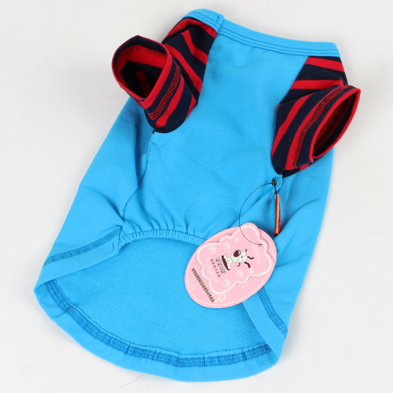 Ca cao Hani Pet Quần áo Chó Quần áo 2017 Mùa xuân và Mùa hè Teddy Bomei Bear Bear Puppy Cotton Vest - Quần áo & phụ kiện thú cưng áo cho mèo giá rẻ