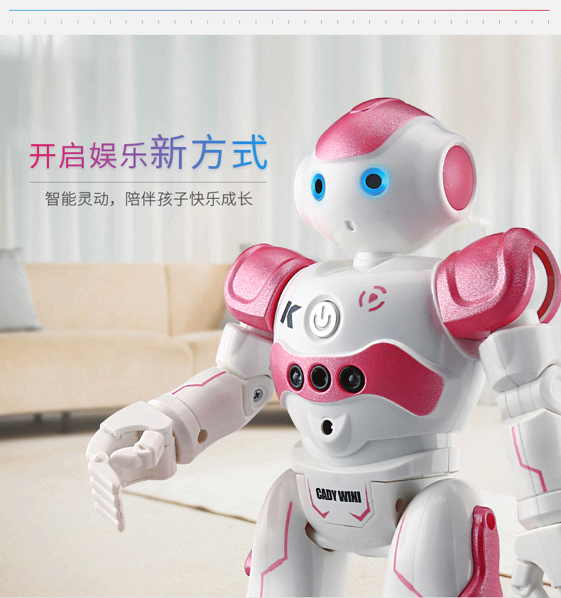 Điều khiển từ xa lập trình thông minh robot áo giáp thép nắm tay kể chuyện trai gái giáo dục sớm sạc quà tặng đồ chơi trẻ em đồ chơi gỗ