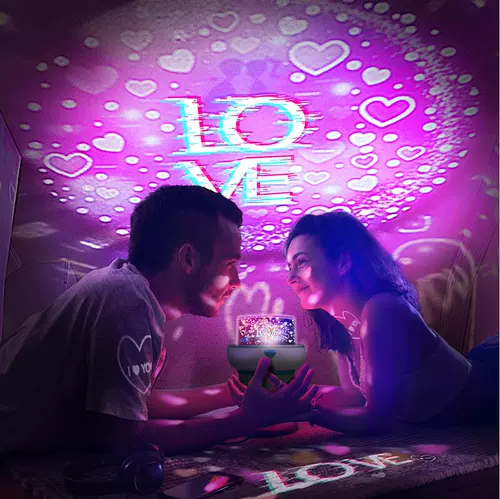 Ночник для кровати, проектор для спальни, звездное небо