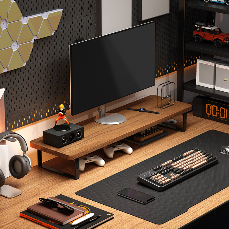 Desktop Computer Riser Monitor Stand Screen Base Bracket Cooling Office Desktop Keyboard Tray Desktop Computer Riser Monitor Stand Screen Base Bracket Cooling Office Desktop Keyboard Tray