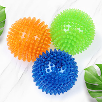 Dog toy ball Pet toy Bite-resistant sound elastic ball Large dog molar Golden retriever Teddy tooth cleaning training ball