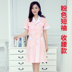 Trắng áo lớn ngắn tay nữ Trung Quốc y học mùa hè mỏng thống nhất cắt bác sĩ dài tay mùa thu quần áo quần áo làm việc trong phòng thí nghiệm eo-rút 