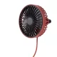 Большой электрический вентилятор (Acacia Red) Трехногибальная полоса регулировки светодиодный свет