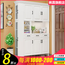 Simple modern foyer cabinet Shoe cabinet Nordic living room door partition cabinet European Foyer entrance cabinet Room hall coat cabinet
