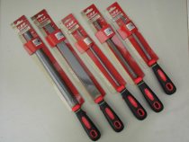 ENDURA Force is easy to get two - color plastic handle clamp file file triangle file file with a round file with a steel file