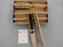 Eighties old copper wire brush encrypted brass wire brush wire brush DIY grinding deburring cleaning