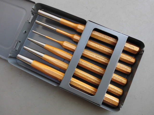 ENDURA force is easy to get 6 pieces of steel punching suit chrome vanadium steel cylindrical punch cone punch E1564 E1563