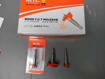 Stock new DLTC woodworking hole opener 16-53mm tungsten steel alloy reamer plastic plate opening drill bit