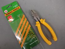 Stock Quanxin Niu brand oblique nose pliers 6 inch 160mm oblique pliers high quality offset pliers wire cutting pliers electronic electrical pliers