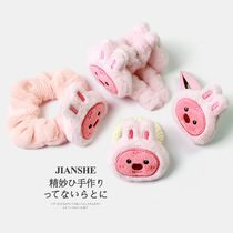 Little beaver breaks off the hairpin cute cartoon girl bangs clip broken hairpin headdress sweet hairpin hair rope hair tie