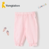 童泰 Детское средство от комаров, детские тонкие дышащие штаны, фонарь для мальчиков, повседневные брюки