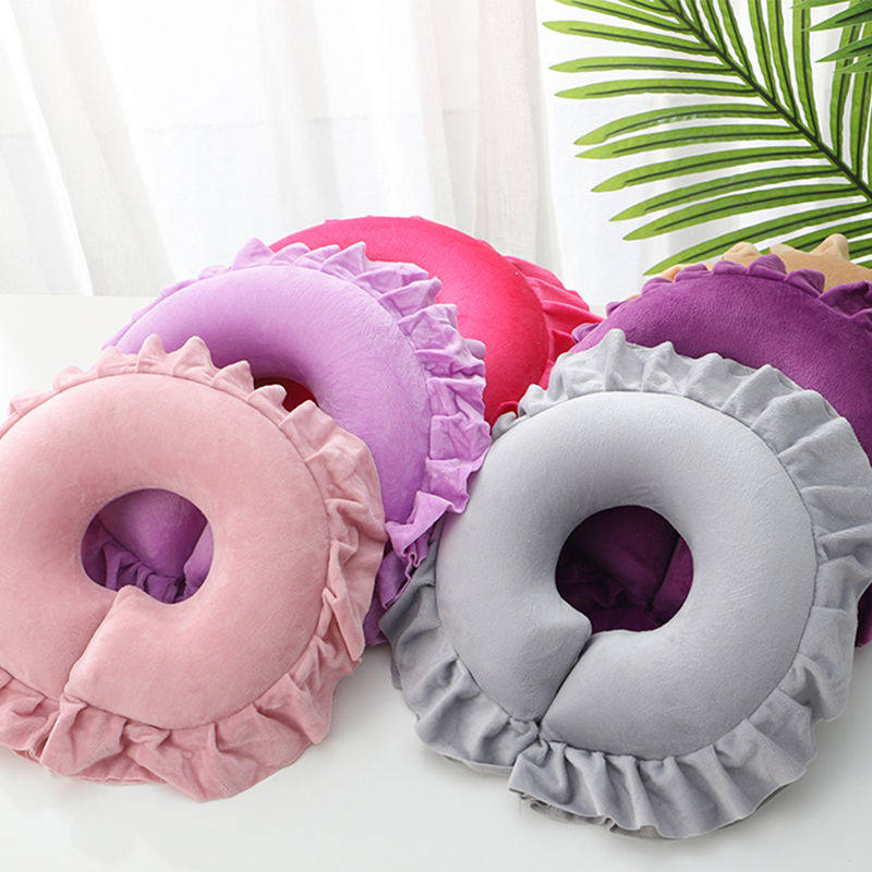Groveling Beauty Salon Special U Type Beauty Bed Pillow Massage Bed Cave Face Cushion Massage Bed Head Hole Beauty Pillow Cushion