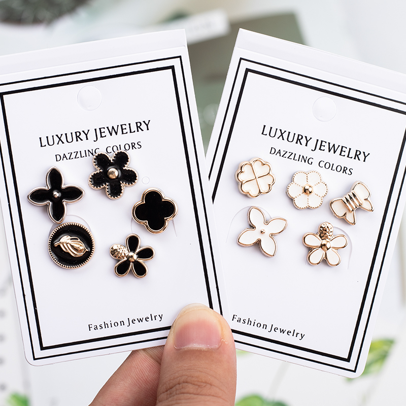 Anti-glare button, brooch button, seam-free hidden button, high-grade invisible neckline, accessories, pin waist, shirt button, free button