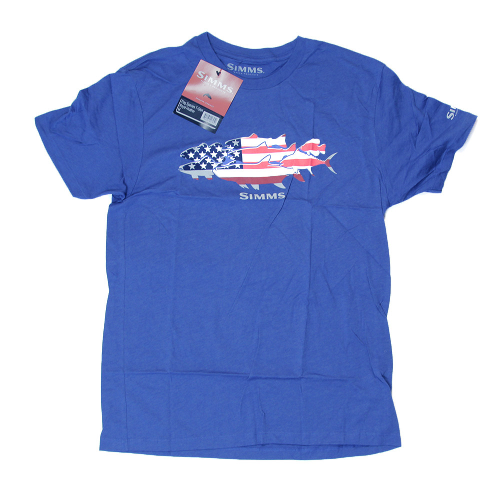 Special products Simms Lua Fishing Culture T-shirt Round-collar short sleeve T-shirt