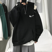 Sweetclothes men hooded autumn loose trend ins harbor wind Joker High Street Tide brand fried street coat spring and autumn clothes
