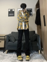 Черная сплайсированная модель [похудение и длинные ноги]