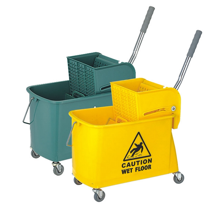 Gosh B-038 light poop single barrel squeeze water 20L mop barrel thickened reinforced bucket wringing bucket mop cleaning barrel