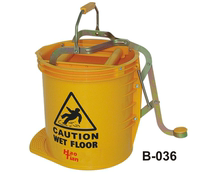Haotian B- 036 pedal type single bucket squeezing bucket 25L cleaning screw mop bucket cleaning bucket