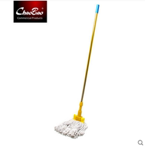 Super treasure luxury clip-on pure cotton mop mop Hotel factory absorbent mop wax mop replaceable mop head