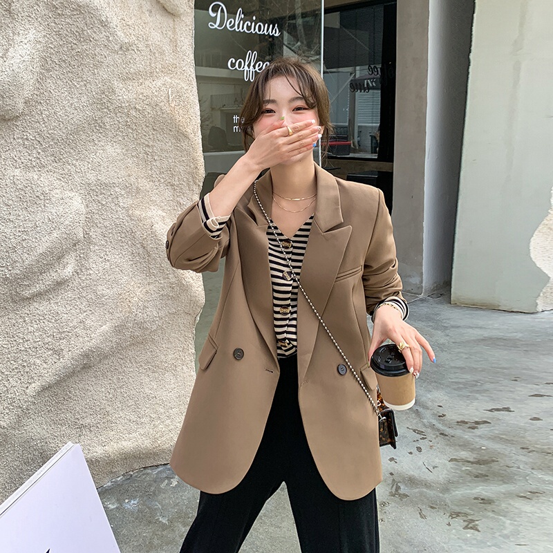 Casual Blazer for Women 2026 New Style Elegant Socialite High-End Petite Loose Lazy Style Korean Suit