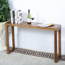 Chinese-style solid wood case simple modern porch table for table living room sofa back several broken tables