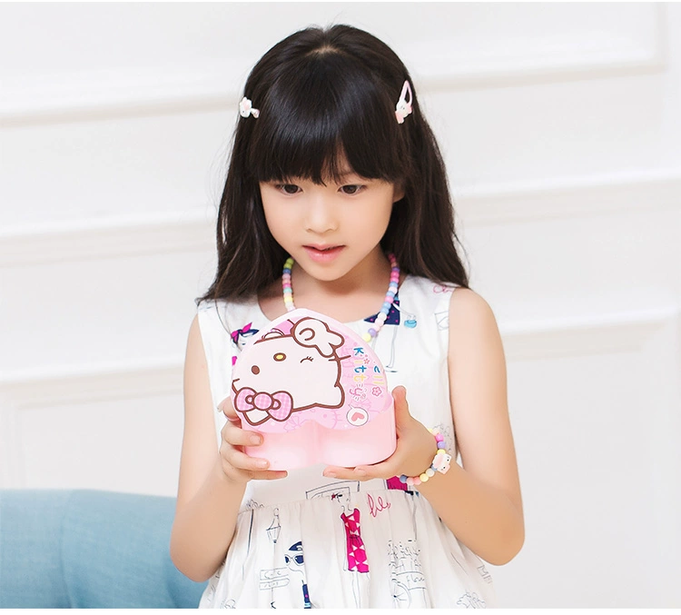Bộ đồ trang sức 14 món cho trẻ em vòng cổ đeo tai clip vòng đầu cô gái công chúa bé trăm phụ kiện phù hợp - Nhẫn