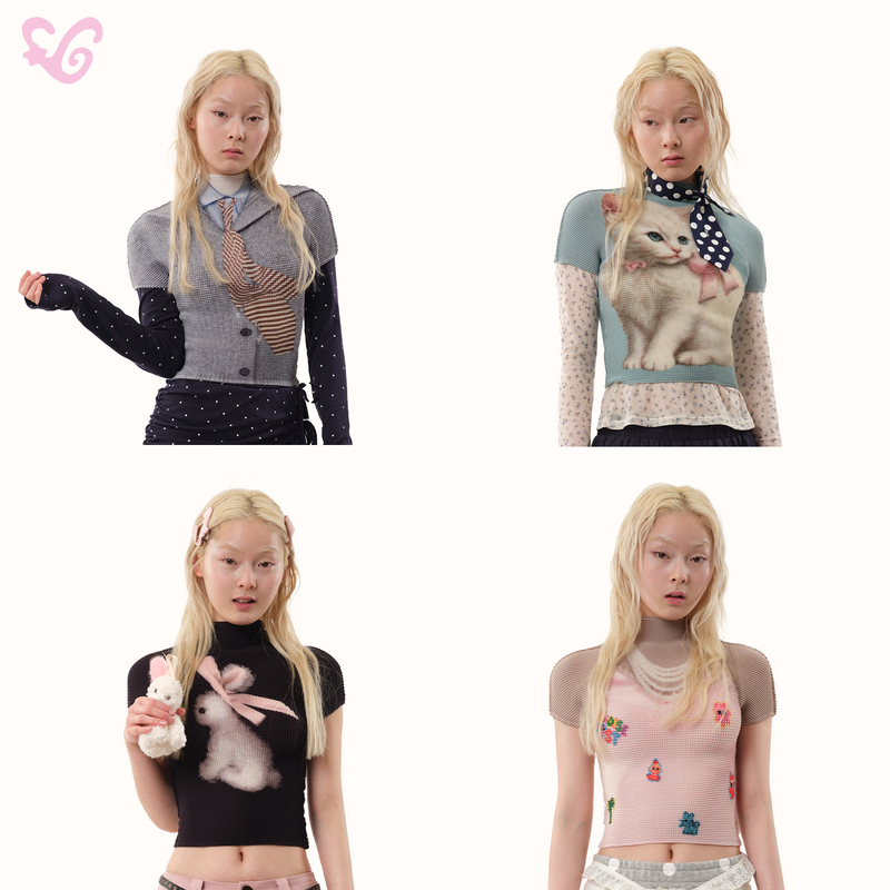 Mof Gift Shop Ghostly Girl Pleated Shirt Childlike Graffiti Short Sleeve T-Shirt Slim Fit Printed Short Sleeve Summer Top Mof Gift Shop Ghostly Girl Pleated Shirt Childlike Graffiti Short Sleeve T-Shirt Slim Fit Printed Short Sleeve Summer Top