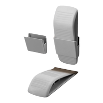 Door stopper punch-free glass door lock anti-collision door stopper household silicone silent fixed door stopper