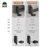 Дверь дамской туалетной комнаты Мэри не нужно пробивать, она герметична и ветронепроницаема. Новый ультраузкий дверной стопор, предотвращающий столкновение, представляет собой невидимый артефакт, фиксирующий присоску.