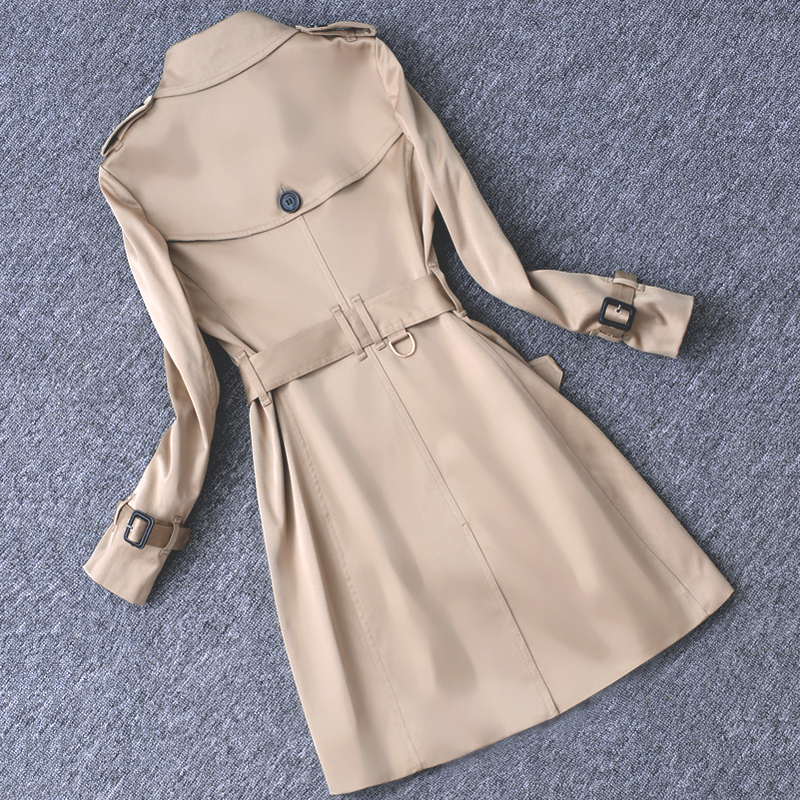 Trench pour femme HOQI   en Polyester - Ref 3227194 Image 4