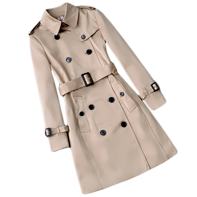 Trench pour femme HOQI   en Polyester - Ref 3227194 Image 5