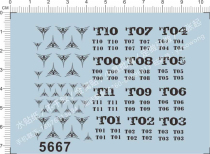 Up to model HG MG GM RGM-79 Jim (Universal logo) dedicated water patch (5667)