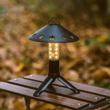 Дорожные атмосферные садовые фонари для кемпинга, светодиодная сверхдлинная палатка, портативный светильник с зарядкой, навес