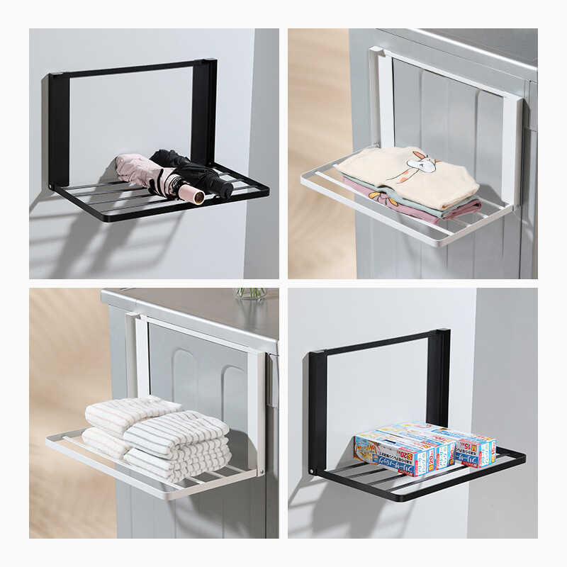 Magnetic Storage Rack for Balcony Washing Machine, Side Magnetic Storage Basket, Side-Mounted Dirty Clothes Hanger Rack Magnetic Storage Rack for Balcony Washing Machine, Side Magnetic Storage Basket, Side-Mounted Dirty Clothes Hanger Rack