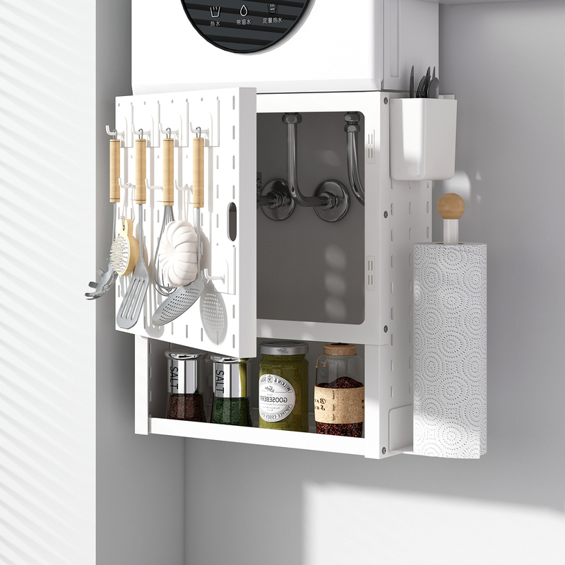 Gas Water Heater Pipe Cover Decorative Perforated Board Kitchen Wall-Mounted Organizer to Hide Unsightly Boiler Wall Shelves Gas Water Heater Pipe Cover Decorative Perforated Board Kitchen Wall-Mounted Organizer to Hide Unsightly Boiler Wall Shelves