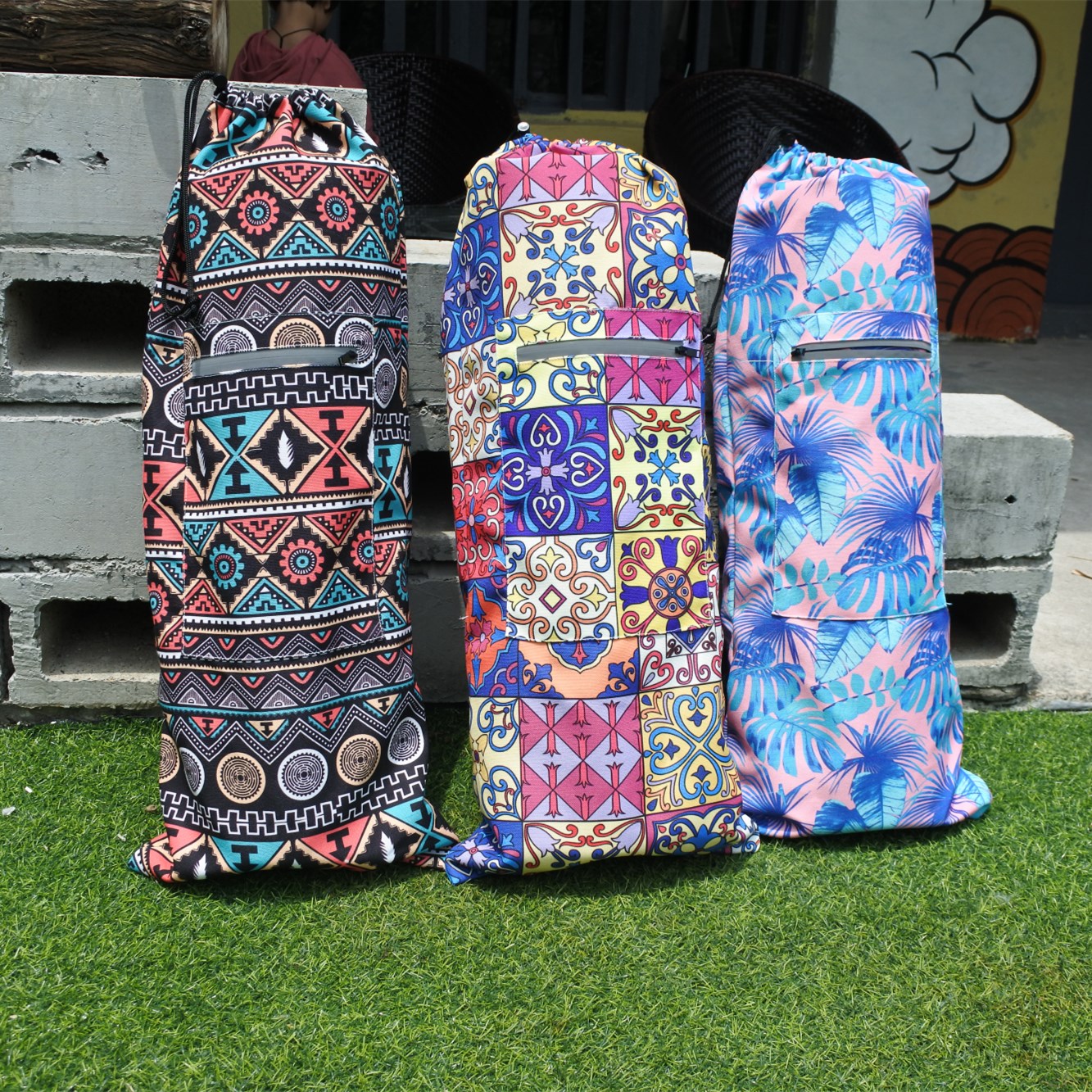 Fashion Canvas Footed Bag 80-110 Free diving long footed webbed Frog Shoes Bag Diving Footed Webbing Equipped Backpack Tide-Taobao