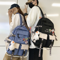 Bookbag male 2021 new Han Han Edition college students in high - capacity lower middle school students and shoulder bags female