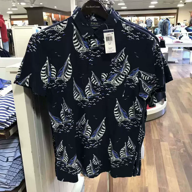 Пуловер/поло Ralph Lauren, хлопковый поло с коротким рукавом
