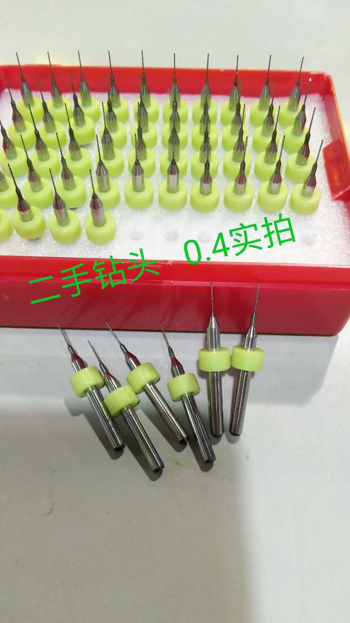 Special prices used PCB drill board board hole drill 3 175 handle drill bit 0 15-1 2