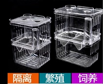 Fish tank multi-functional self-hatched bi-sided hatcher small tropical fish-producing box isolation box incubator