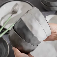 Чаша домохозяйство 2022 Новое Sennis High -Level Sense Ceramic Bow