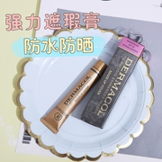 Chen Xue Karma Dermacol Small Golden Tube Che khuyết điểm 30g Siêu che khuyết điểm Không thấm nước Không trang điểm