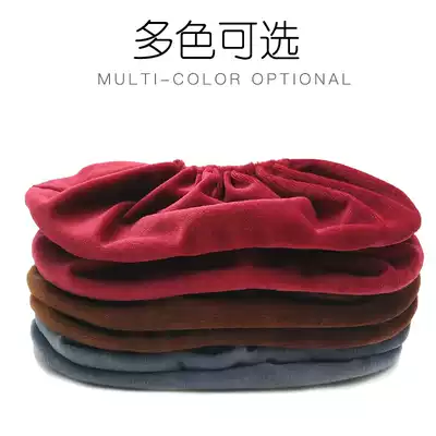 Flannel shoe cover Household indoor thickened wear-resistant bottom fabric washable non-woven machine room shoe cover non-disposable