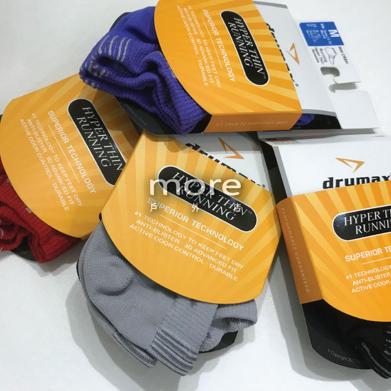 American Drymax ultra-thin section running socks waterproof bubble breathable perspiration quick dry anti-friction deodorant sports socks