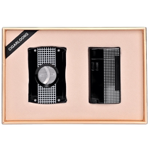 CIGARLOONG cigar lighter set straight lighter sharp cigar two-piece gift box