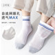 ຖົງຕີນຜູ້ຊາຍ summer socks ບາງຕາຫນ່າງຕີນນວດ deodorant sweat-absorbent ຝ້າຍຜູ້ຊາຍໃນພາກຮຽນ spring ແລະດູໃບໄມ້ລົ່ນກາງ calf ຖົງຕີນກິລາ