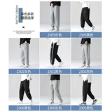 Мужские осенние летние штаны, трендовые брендовые универсальные спортивные повседневные брюки