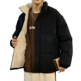 Демисезонный черный утепленный удерживающий тепло пуховик, демисезонная куртка, подходит для подростков