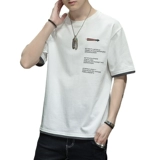 Летняя футболка, мужской универсальный комплект для отдыха, коллекция 2021