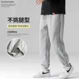 Мужские осенние летние штаны, трендовые брендовые универсальные спортивные повседневные брюки